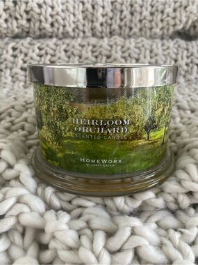Heirloom Orchard Scented Candle by HomeWorx — Green